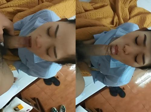 Dia bilang dia suka menghisap penisku....